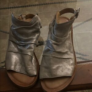Miz Mooz Silver Sandals